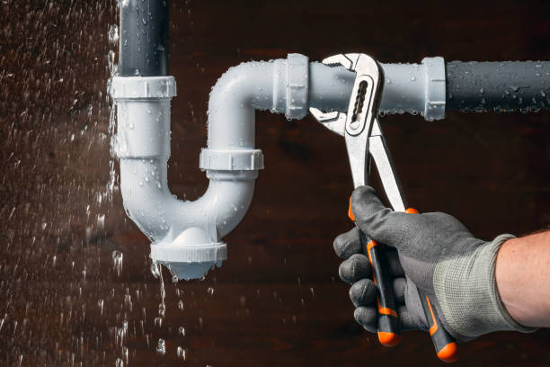 Professional Drain Cleaning technician working in Stigler, OK